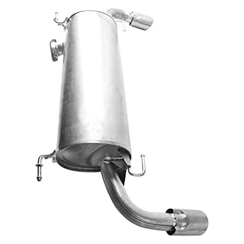 Rear Ansa Muffler Exhaust