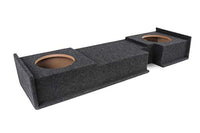 Dual Sealed Bbox 12 Inch Subwoofer Enclosure - Accu Tuned Subwoofer Boxes & Enclosures - Subwoofer Box Improves Audio Quality, Sound & Bass - Fits 2000-2003 Ford F150 Super Cab