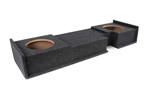 Dual Sealed Bbox 12 Inch Subwoofer Enclosure - Accu Tuned Subwoofer Boxes & Enclosures - Subwoofer Box Improves Audio Quality, Sound & Bass - Fits 2000-2003 Ford F150 Super Cab
