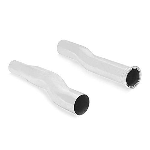 Mishimoto Exhaust Adapter MMEXH-ADAP-MUS4 Fits Ford Mustang Ecoboost 2015-2018 Silver