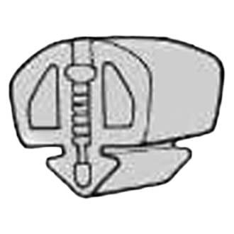 C6OZ-16758-A Scott Drake Hood Bumpers Bulk