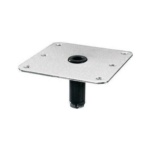 Lock N Pin Base Swivl-Eze Stainless Steel W/Steel Lip Tube Bulk Pack - 4" X 8"