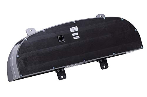 Dakota Digital VHX-94C-CAP-S-W Gauge Instrument System Compatible with 1994-96 Chevy Caprice/Impala SS Silver Alloy White Backlighting
