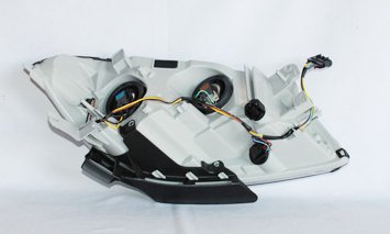 Left TYC Headlight Assembly Compatible with 2008-2012 Chevrolet Malibu