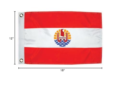 Tahiti Flag TAYLOR MADE PRODUCTS, 12" x 18"