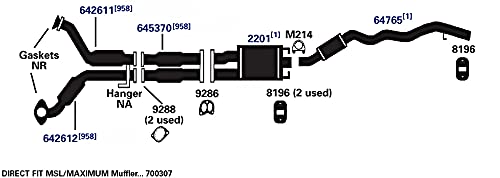 Exhaust AP Products Muffler 2201