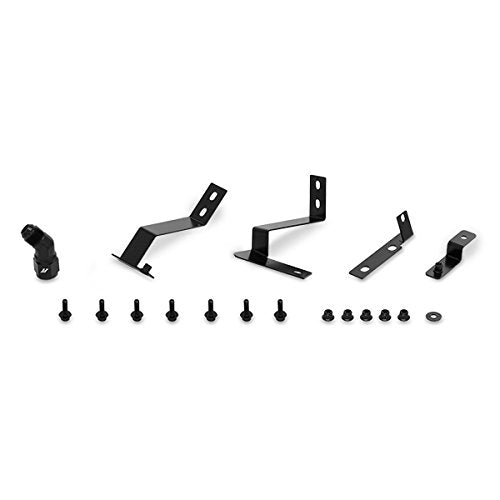 Mishimoto Oil Cooler Kit MMOC-CAM8-16BK Non-Low Temp Thermostatic Fits Chevrolet Camaro SS 2016+ Black