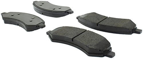Front StopTech 308.10840 Brake Pads with Shims; Street