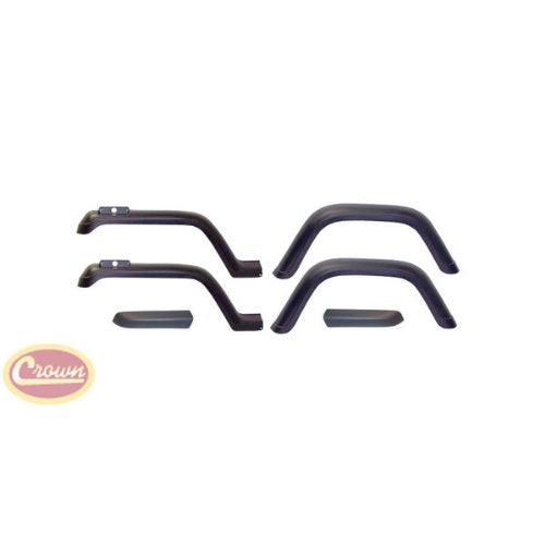 5AHK-6 Crown Automotive Fender Flare Kit For 1987-95 Jeep Wrangler