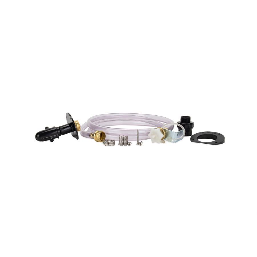 Camco Rotary Tank Rinser Tornado Features a 6-foot Hose, 360-degree Rotating Head and High-Pressure Nozzles (40126)