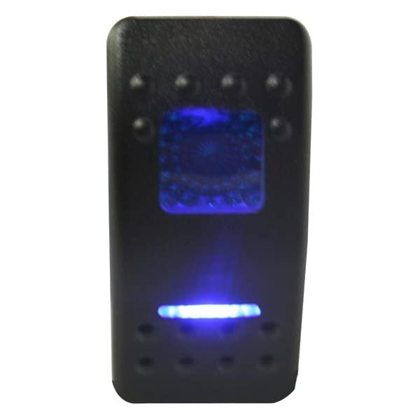 Rocker Switch Bulldog Winch 20258- On/Off 5 Pin Blue