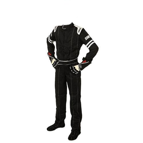Simpson Racing Legend II LY22071 (SFI-1) Racing Suit - Youth XS - Black/Black