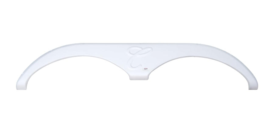 Tandem Axle Fender Skirt ICON 01655 FS785 for Forest River Cardinal - Polar White