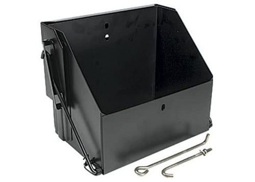 Battery Tray Brothers Trucks DDBT060 - Custom Drop Down - Steel - Black