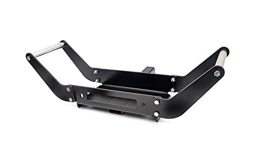 Rough Country Hitch Mount Winch Cradle | 2" Receiver Hitch - RS109 Black