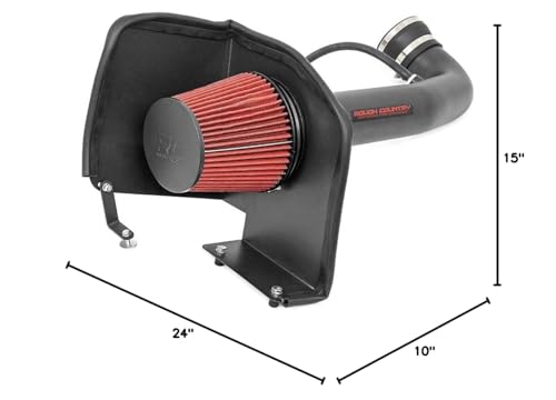 Cold Air Intake Rough Country for Chevy & GMC SUV (2009-2014) - Increases Horsepower, Towing Power & Acceleration