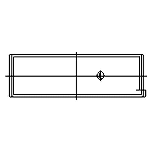 ACL 6B2390H-.50 High Performance Oversized Rod Bearing Set for Nissan, 0.50mm