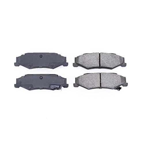 Power Stop Z16 16-732 Evolution Rear Ceramic Brake Pads For Cadillac XLR 2004-2009, Chevrolet Corvette 1997-2013 [Model Specific]