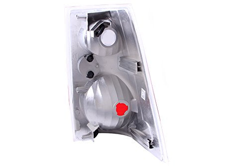 Black Euro Tail Light Set-Clear Lens ANZO USA 211087