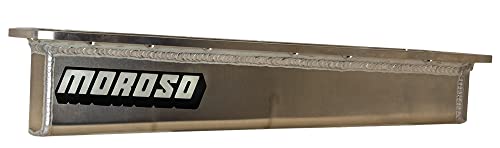 Moroso Aluminum Drag Race Oil Pan 20048, Fits BAE/KB/426 Hemi Engines, Dry Sump w/ 3 Pick ups