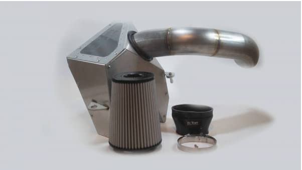 Premium Closed Box Intake for 17-19 Ford, No Limit Fabrication, 6.7 Power Stroke, Black