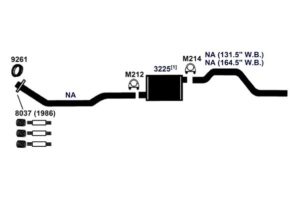 Pipe AP Exhaust Products 9261