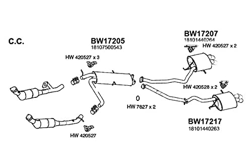 HW420527 Ansa - Exhaust Hanger