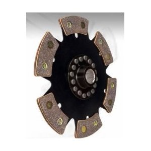 6-Pad ACT 6280002 Rigid Race Clutch Disc