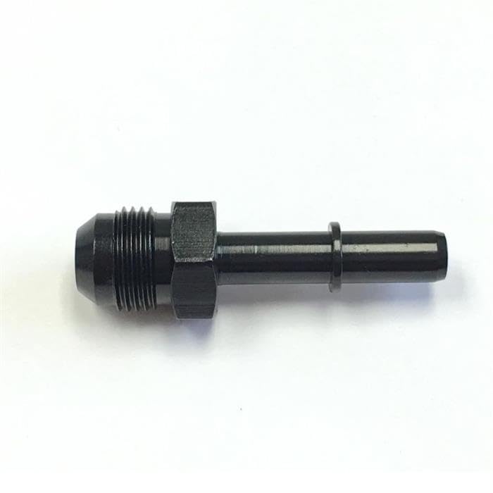 8An To 3/8 Male Efi Adapter Fragola Performance Systems 491996-BL