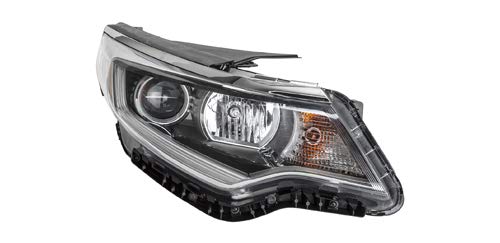 Right TYC Headlight Assembly Compatible with 2016-2018 Kia Optima