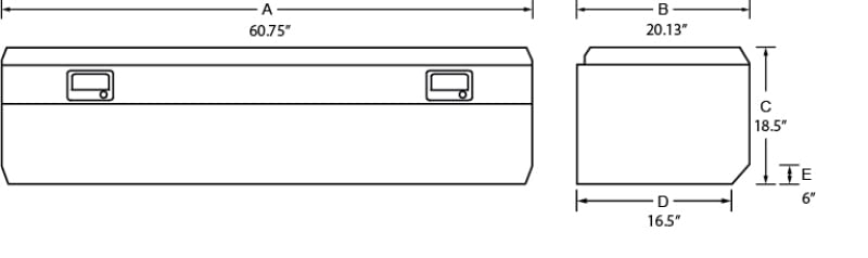 Deflecta-Shield RealTruck 9460 Ultima Tool Box
