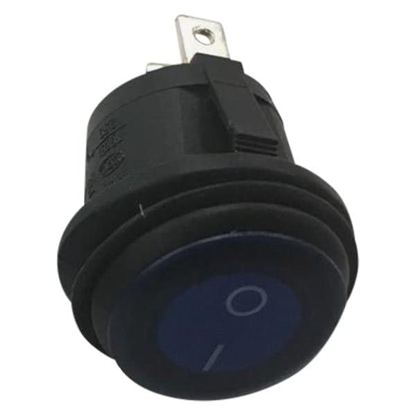 T-H Marine Mini Rocker Switch LEDBW-202-2-DP Premium Lighted On & Off