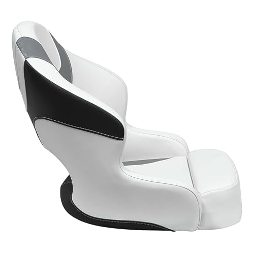 Baja Series Wise 3314-1782 Bucket Seat, Brite White/Grey/Black