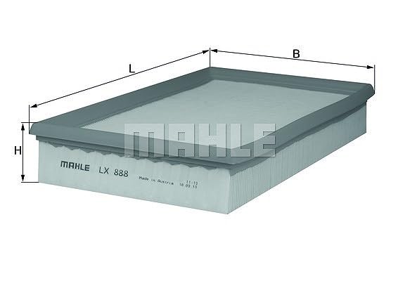 Air Filter MAHLE LX 888
