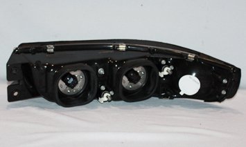 Left TYC Headlight Assembly Compatible with 1997-1999 Buick Le Sabre