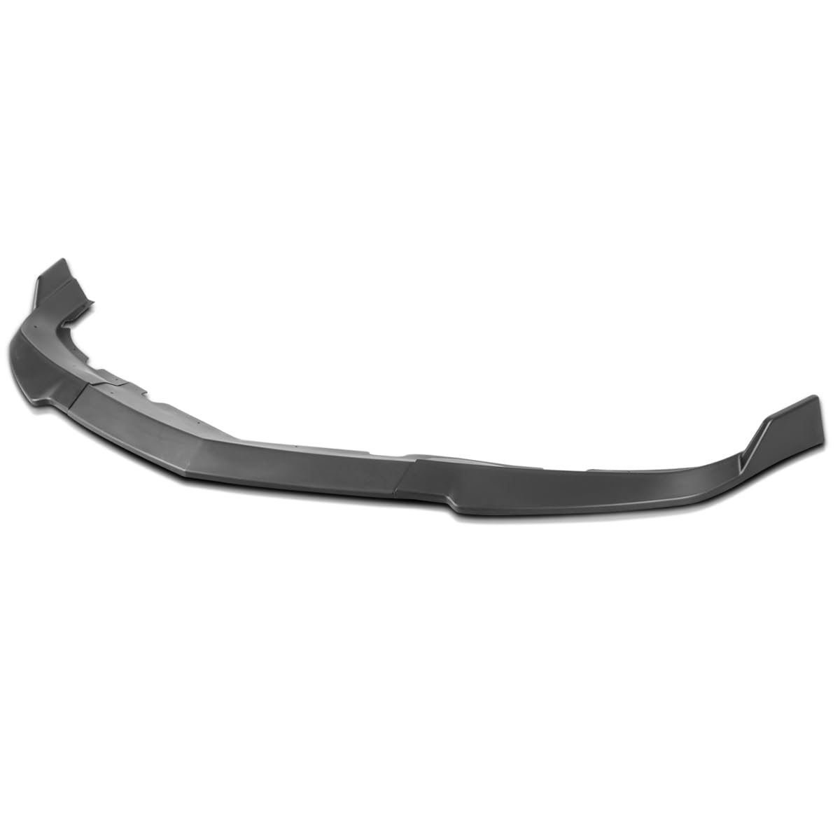 Matte Black Spec-D Tuning Front Bumper Lip Spoiler Splitter Kit 3PC Compatible with 2011-2014 Dodge Charger