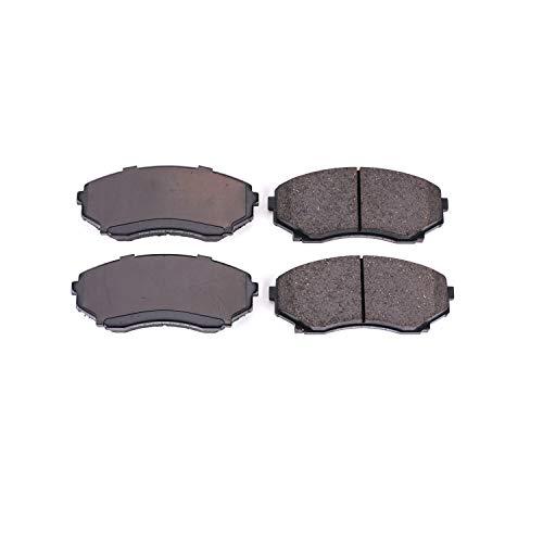 Power Stop Z16 Evolution 16-1038 Front Ceramic Brake Pads For Mazda MPV 1992-1998, Mazda MPV 2000-2006 [Model Specific]