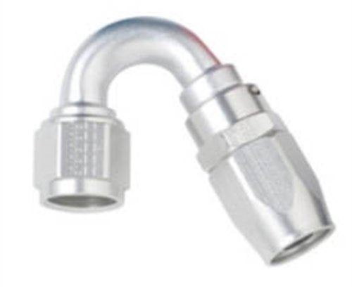 150 Degree Fragola -6AN Power Flow Hose End - Clear