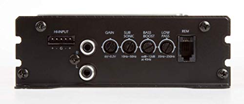 Soundstream 1000W PN1.1000D Monoblock Picasso Nano Series Class D Amplifier,Black