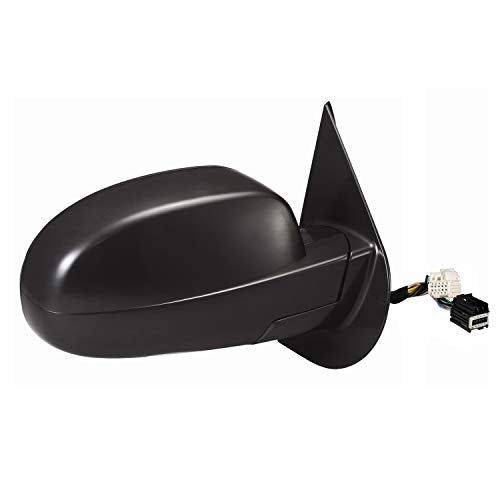 Fit System Mirror Passenger Side for Avalanche, Silverado/Sierra 1500, 2500, 3500, Suburban, Tahoe, Yukon/Denali/XL, Silverado/Sierra Hybrid, PTM, Arrow Signal, memo, Pwr Fold, Heated Power (62151G)