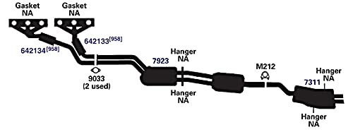 Exhaust Gasket AP Exhaust Products 9033