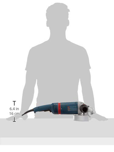 Bosch 9 Large Angle Grinder with Rat Tail Handle 1893-6