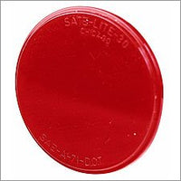 Red Peterson Round Quick-Mount Reflector - V475R, Six Pack