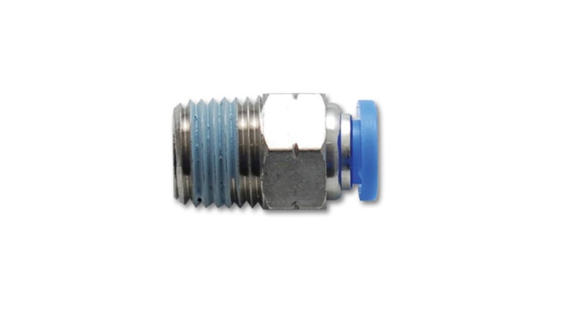 Air Hose Fitting VIBRANT PERFORMANCE 3/8in OD Tubing 1/4in NPT