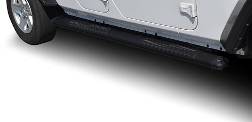 Cutlass Black Horse Running Boards Compatible with 2025-2025 Toyota 4Runner-RN-TO169-BK