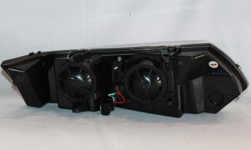 Left TYC Headlight Assembly Compatible with 2003-2007 Saturn ION