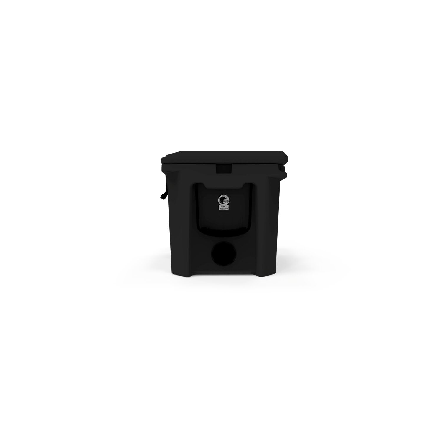 60 Cooler Grizzly | 60 qt Ice Chest Durable Rotomolded Insulated | Made in USA | Warranty for Life | for Beach Boat Camping Fishing Hunting | G60 | Blackout