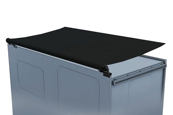 Black Solera Slide Topper Awning - 9'6" (9'1" Fabric)