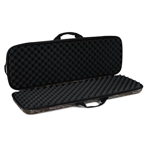 Plano Rifle Case Diverge, 38 in., Lightweight and Durable Gun Carrying Case, Detachable, Padded Shoulder Strap, High-Density Foam Inserts, Webbing Straps for Attachable Accessory Bags