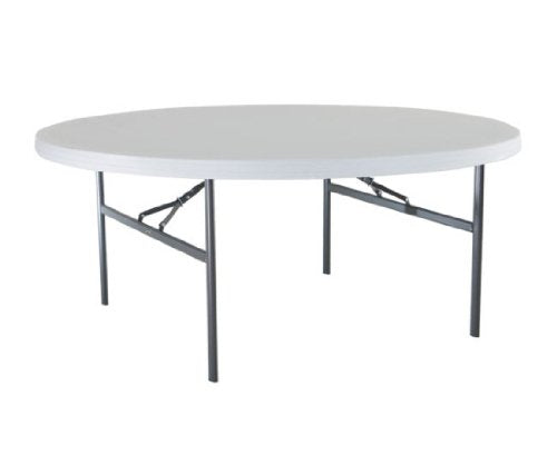 6 ft. Lifetime Round Tables | 22673 Tables | Plastic Banquet Furniture 12 Pack